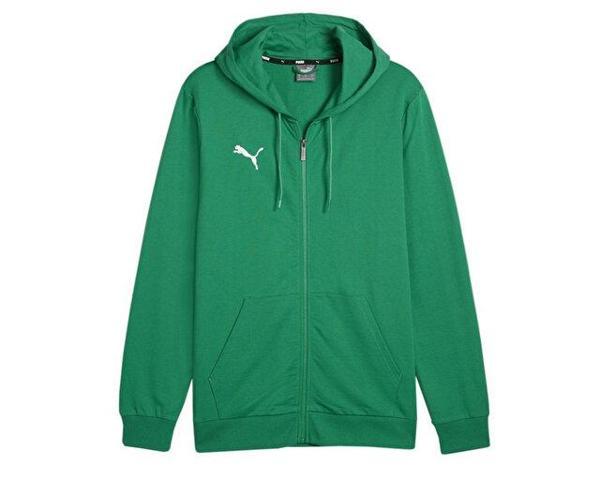 Puma Teamgoal Casuals Hooded Erkek Futbol Antrenman Eşofman Üstü 65859505 Yeşil - Image 1