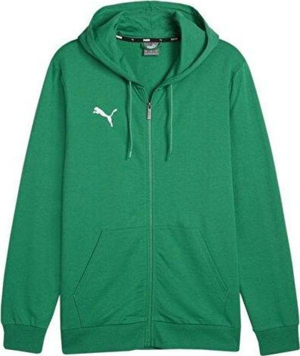 Puma Teamgoal Casuals Hooded Erkek Futbol Antrenman Eşofman Üstü 65859505 Yeşil - Image 1