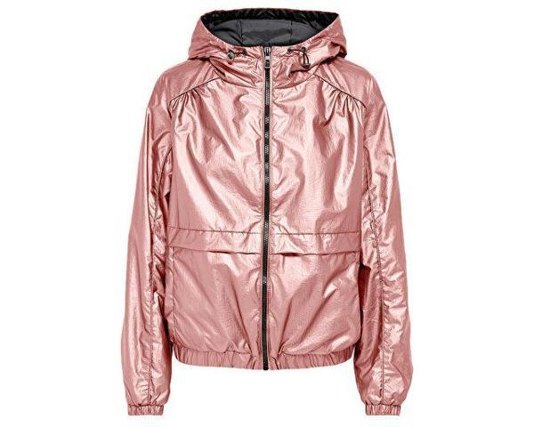 Only Onlerin Metallic Jacket Otw Rose Smoke Kadın Günlük Ceket 15244657-ROSE-SMOKE Pembe - Image 1
