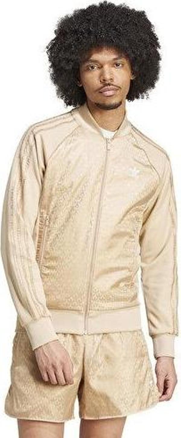 adidas Mono Tt Erkek Günlük Ceket IX6734 Krem - Image 1