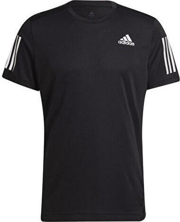 adidas Own The Run Tee Erkek Günlük Tişört H58591 Siyah - Image 1