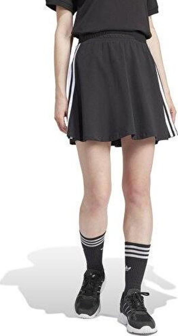 adidas 3 S Skirt Kadın Günlük Etek IU2526 Siyah - Image 1