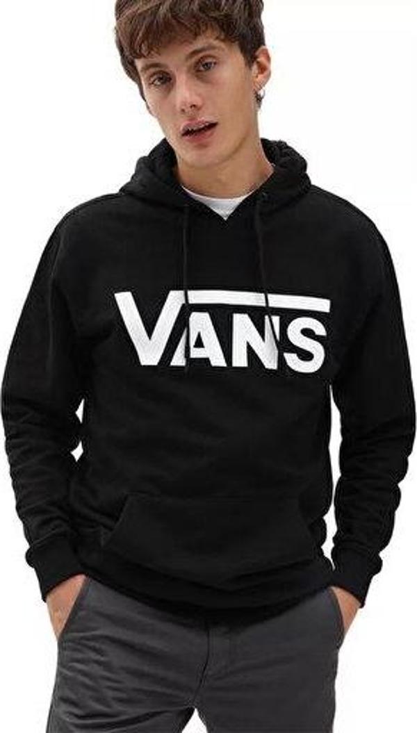 Vans Classic Po Hoodie ii Erkek Günlük Sweatshirts VN0A456BY281 Siyah - Image 1