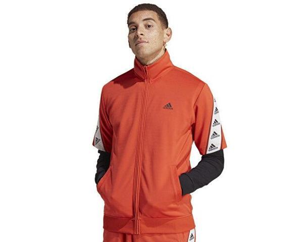 adidas M Short Ts Tt Erkek Günlük Kısa Kollu Ceket IB8414 Turuncu - Image 1