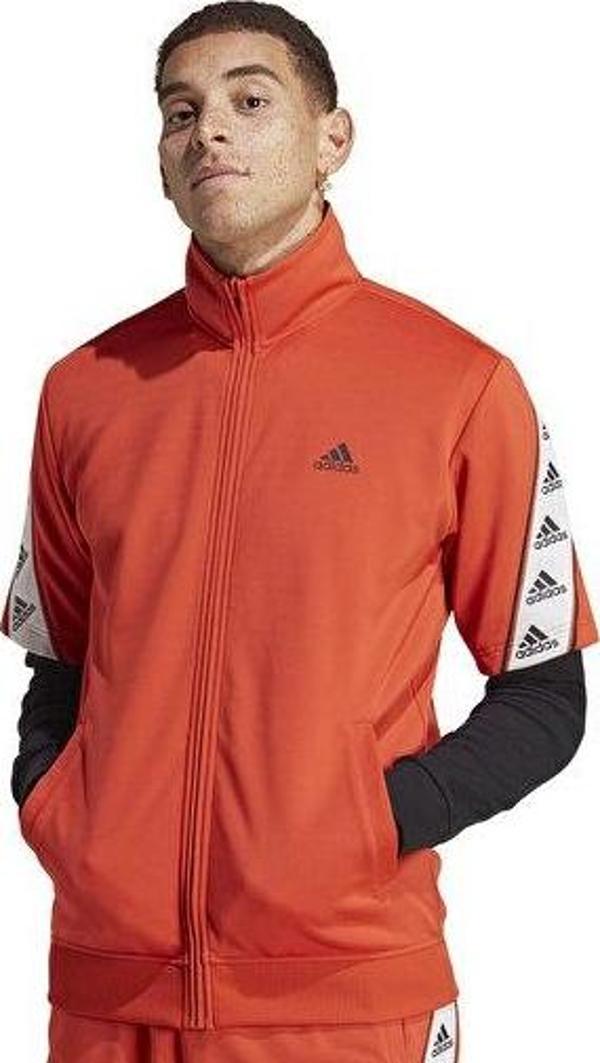 adidas M Short Ts Tt Erkek Günlük Kısa Kollu Ceket IB8414 Turuncu - Image 1
