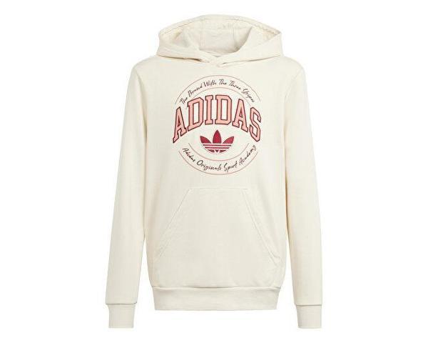 adidas Hoodie Çocuk Günlük Sweatshirt IN0623 Krem - Image 1