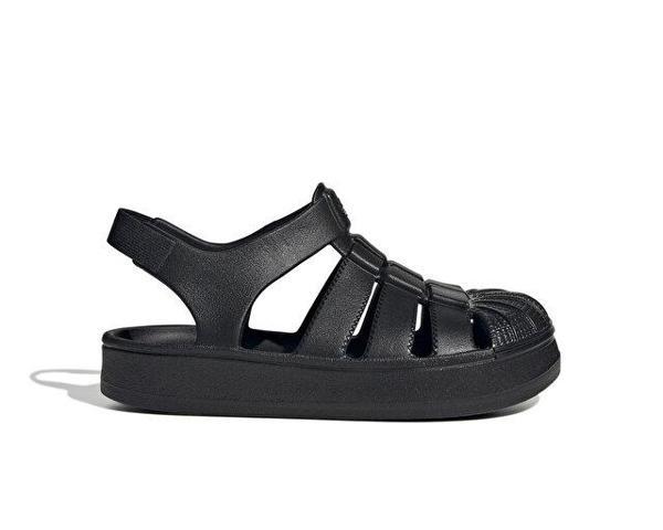 adidas Superstar Sandal C Çocuk Günlük Sandalet JS2844 Siyah - Image 1