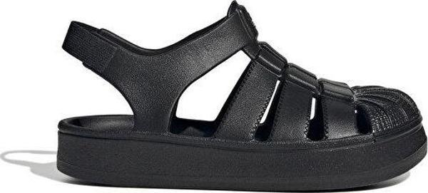 adidas Superstar Sandal C Çocuk Günlük Sandalet JS2844 Siyah - Image 1