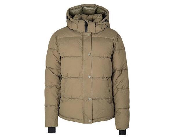 Only Onlann Premium Puffer Kadın Günlük Mont 15287909-KALAMATA Haki - Image 1