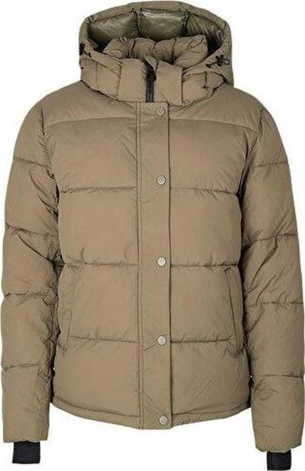 Only Onlann Premium Puffer Kadın Günlük Mont 15287909-KALAMATA Haki - Image 1