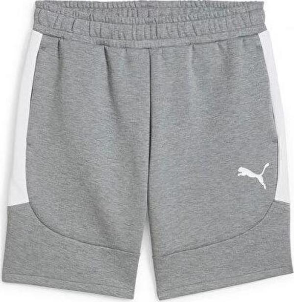 Puma TeamEvostripe Shorts Erkek Günlük Şort 65995133 Gri - Image 1