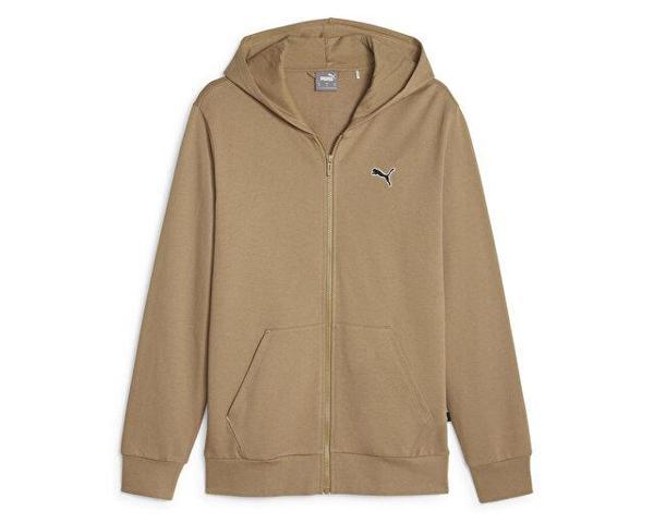 Puma Better Essentials Full-Zip Hoodie Erkek Günlük Ceket 67597985 Kahverengi - Image 1