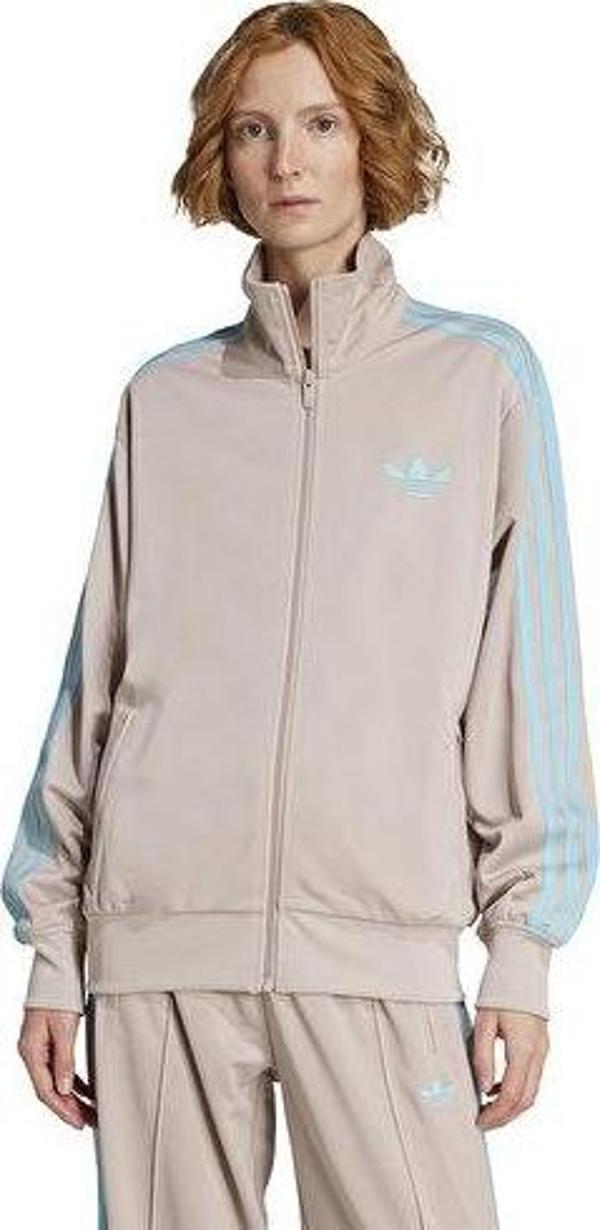 adidas Firebird Tt Kadın Günlük Ceket JX7864 Krem - Image 1