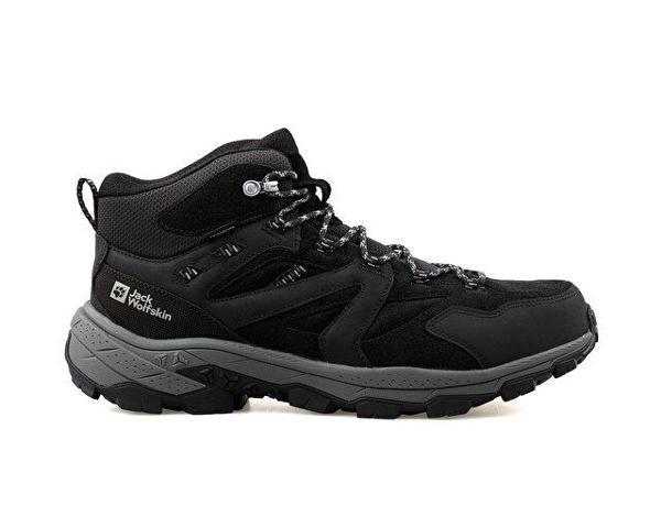 Jack Wolfskin Vojo Tour Lt Texapore Mid M Erkek Outdoor Botu A62074-635 Siyah - Image 1