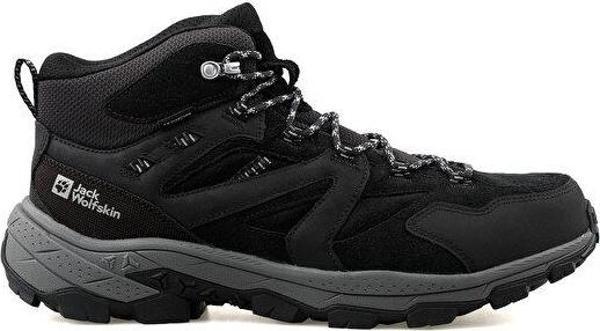 Jack Wolfskin Vojo Tour Lt Texapore Mid M Erkek Outdoor Botu A62074-635 Siyah - Image 1