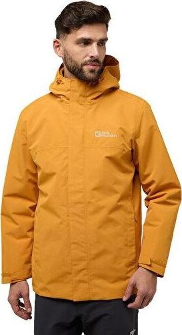 Jack Wolfskin Altenberg 3In1 Jkt M Erkek Outdoor Montu A61864-M0043 Sarı - Image 1