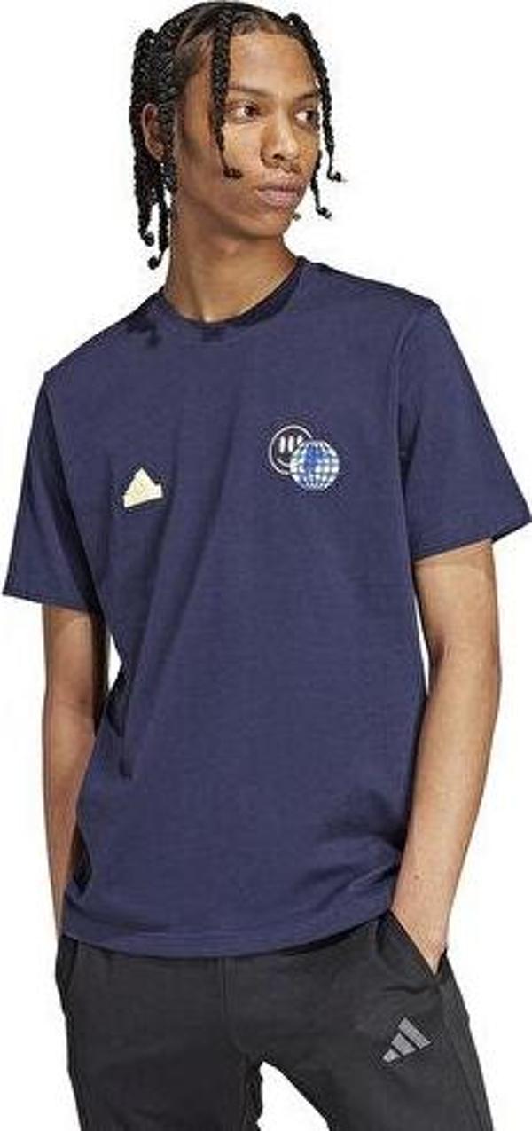 adidas M Tiro Sum T Erkek Günlük Tişört IW2663 Mor - Image 1
