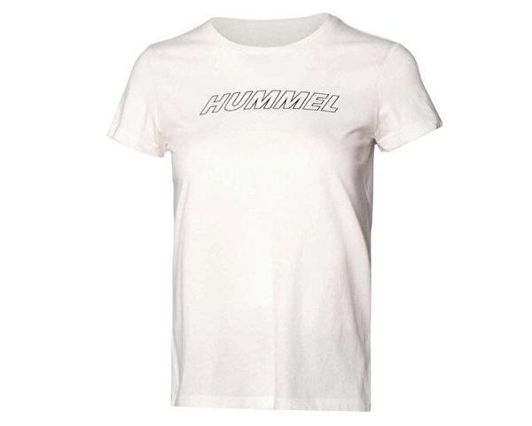 Hummel Hmlt Te Cali Cotton Tshirt Kadın Günlük Tişört 911613-9001 Beyaz - Image 1