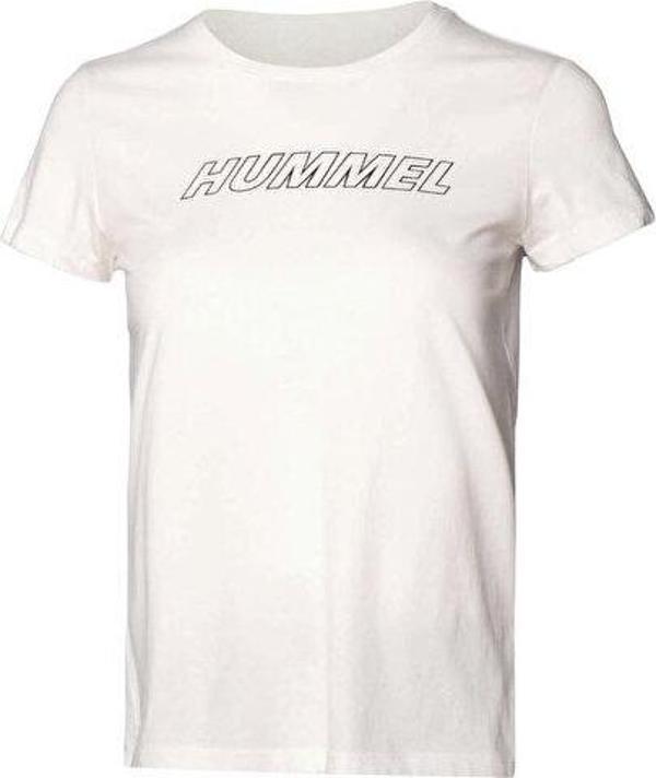Hummel Hmlt Te Cali Cotton Tshirt Kadın Günlük Tişört 911613-9001 Beyaz - Image 1