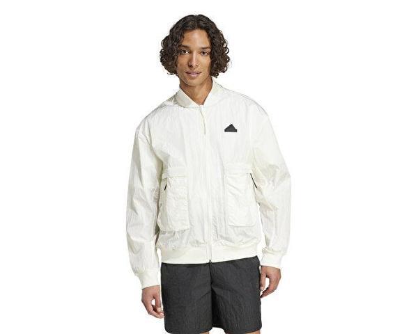 adidas M Ce Q3 Pr Bjkt Erkek Günlük Ceket IV7427 Beyaz - Image 1