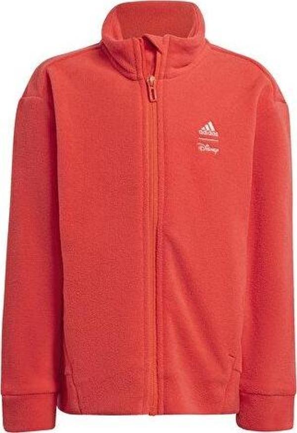 adidas Lk Dy Mm Wi Tt Çocuk Günlük Polar Ceket IV9622 Kırmızı - Image 1