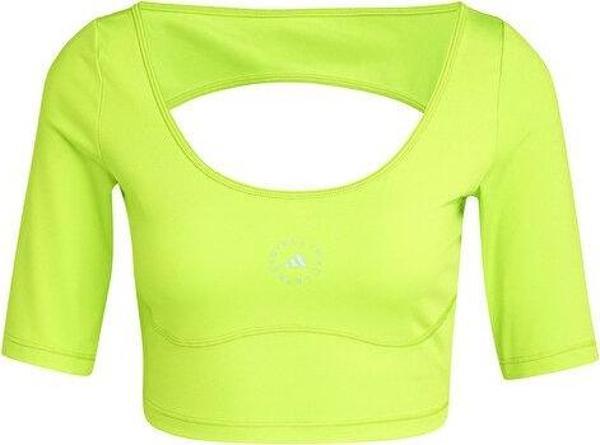 adidas Asmc Crop Kadın Günlük Tişört IX8072 Yeşil - Image 1