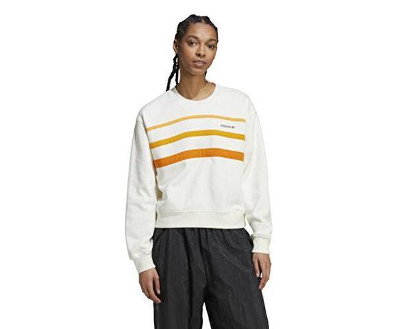 adidas Sweatshirt Kadın Günlük Sweatshirts JC6151 Bej - Image 1