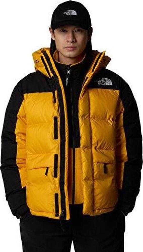 The North Face M Hmlyn Down Parka Erkek Outdoor Montu (550 Dolgu Kaz Tüyü) NF0A4QYXZU31 Sarı - Image 1
