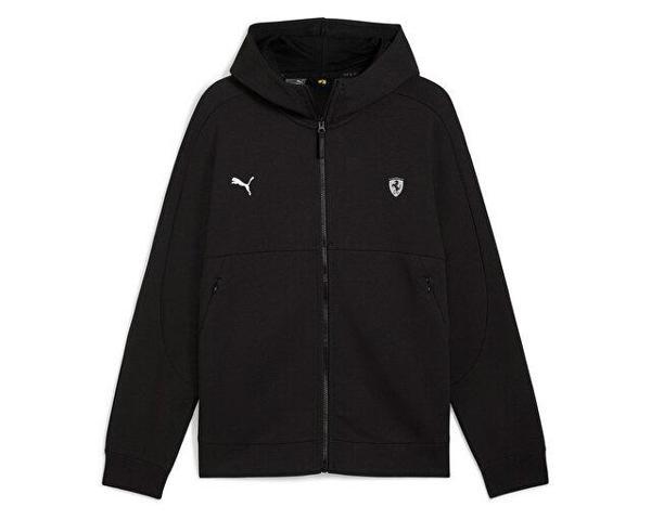 Puma Ferrari Style Sweat Jacket Erkek Günlük Ceket 62709401 Siyah - Image 1