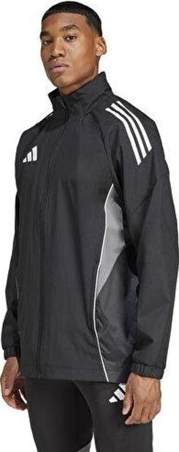 adidas Tiro25C Aw Jkt Erkek Günlük Ceket IW0427 Siyah - Image 1