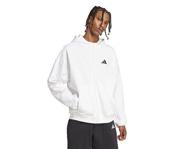 adidas M Fı Sl Fz Erkek Günlük Ceket JD4944 Beyaz - Image 1