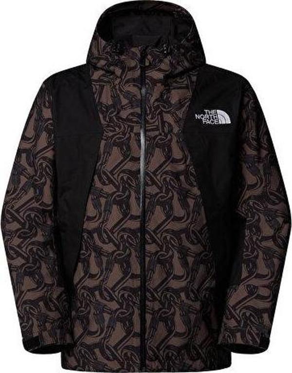 The North Face U Nse Shell Jacket Print Erkek Outdoor Montu NF0A8C6ZAC91 Gri - Image 1