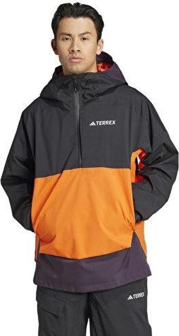 adidas Xpr 2L Anorak Erkek Outdoor Montu JE4066 Siyah - Image 1