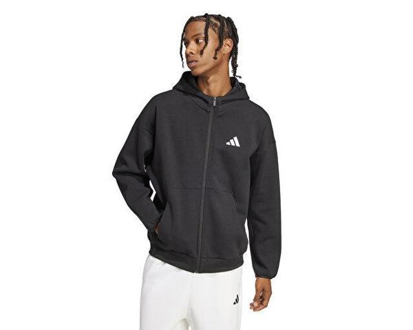 adidas M Fi Sl Fz Erkek Günlük Ceket JI8768 Siyah - Image 1