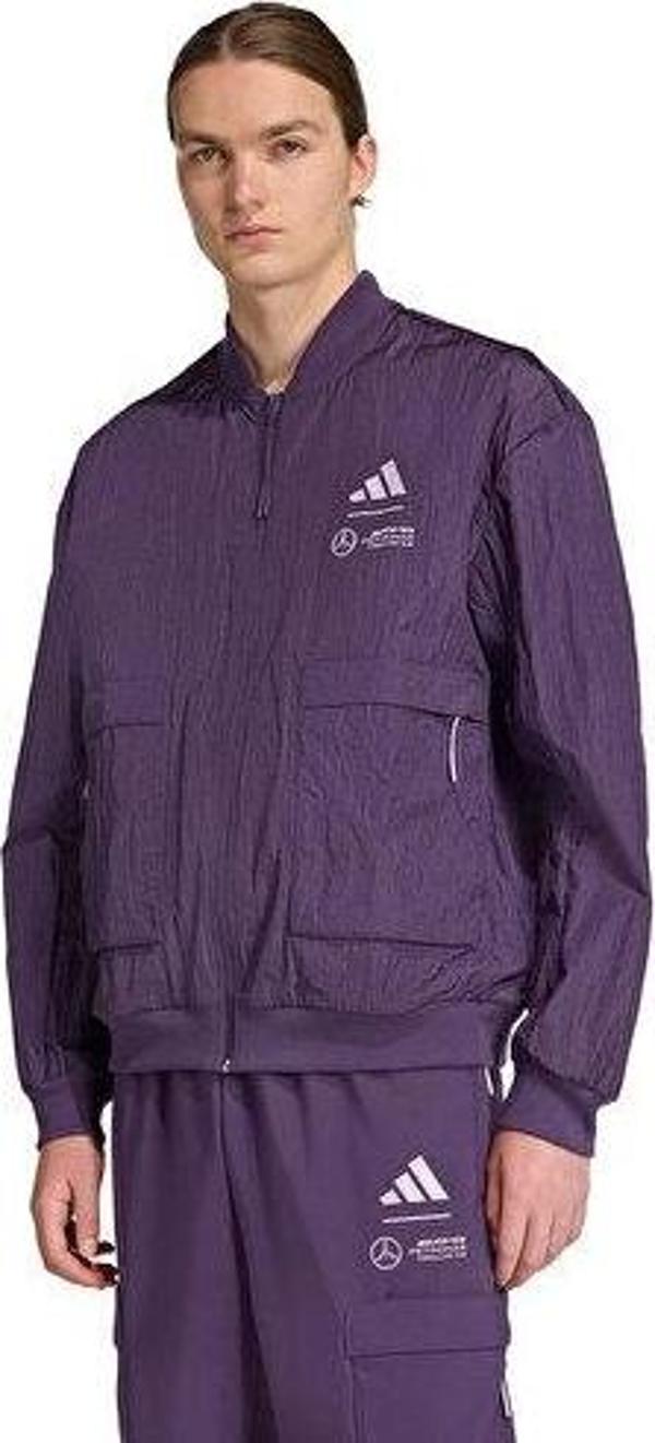 adidas Mer Pw Bmjkt M Erkek Günlük Ceket JX8818 Mor - Image 1