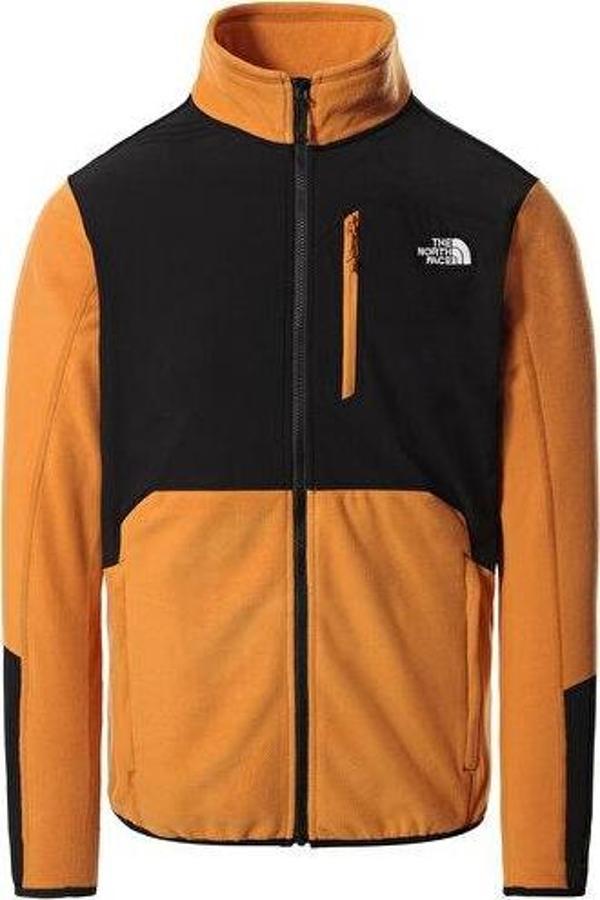 The North Face M Glacier Pro Fz Erkek Outdoor Polar Ceket NF0A5IHSAUV1 Sarı - Image 1