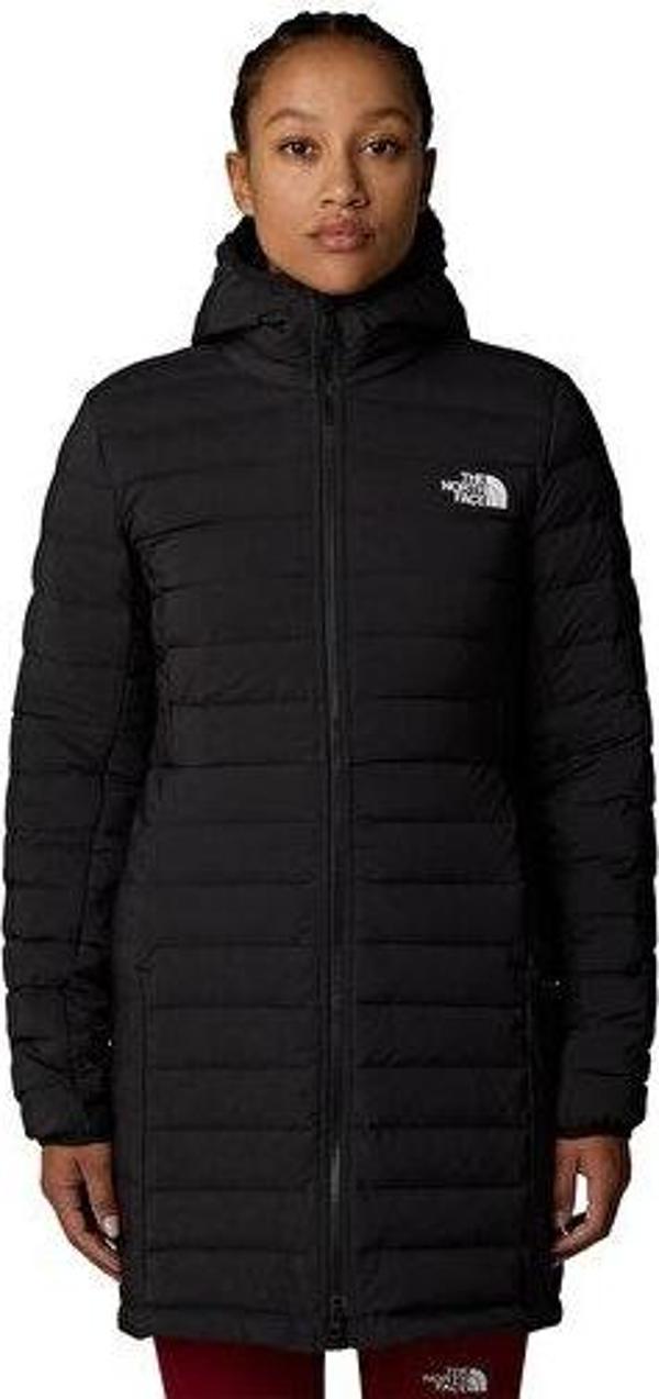 The North Face W Belleview Stretch Down Parka Kadın Outdoor Parka (600 Dolgu Kaz Tüyü) NF0A7UK74H01 Siyah - Image 1