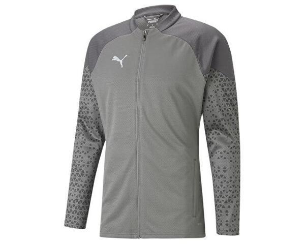Puma Teamcup Training Jacket Erkek Futbol Antrenman Ceketi 65798313 Gri - Image 1