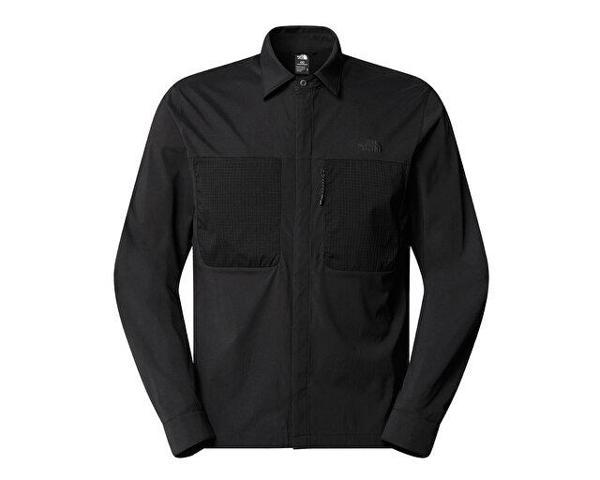 The North Face M L/S Lightrange Shirt Erkek Outdoor Ceketi NF0A8B53JK31 Siyah - Image 1