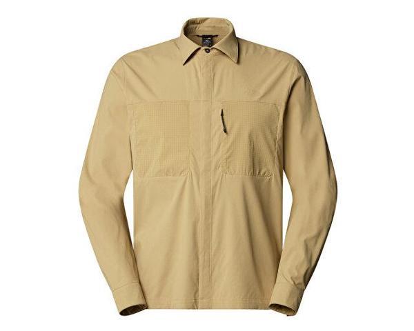 The North Face M L/S Lightrange Shirt Erkek Outdoor Ceketi NF0A8B53LK51 Haki - Image 1