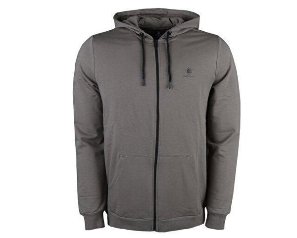 Lumberjack 3W M Sn72 Basic Fz Hod 3Pr Erkek Günlük Ceket 101398419 Gri - Image 1