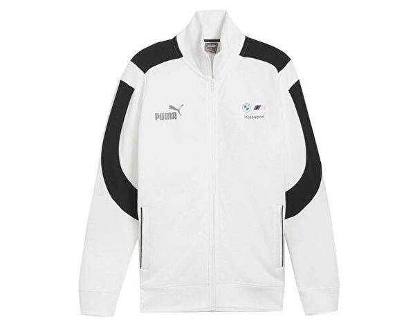 Puma Bmw Mms Mt7+ Sweat Jacket Erkek Günlük Ceket 62413702 Beyaz - Image 1