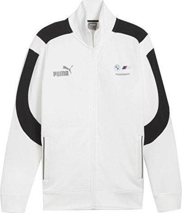 Puma Bmw Mms Mt7+ Sweat Jacket Erkek Günlük Ceket 62413702 Beyaz - Image 1