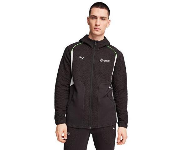 Puma MapF1 Hooded Sweat Jacket Erkek Günlük Ceket 62732101 Siyah - Image 1