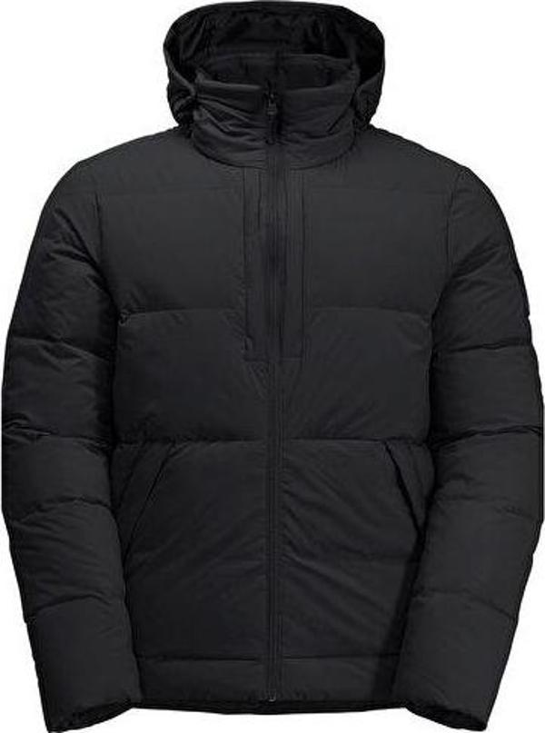 Jack Wolfskin Wandermood Down Jkt M Erkek Outdoor Montu (700 Dolgu Kaz Tüyü) 1207311-6000 Siyah - Image 1