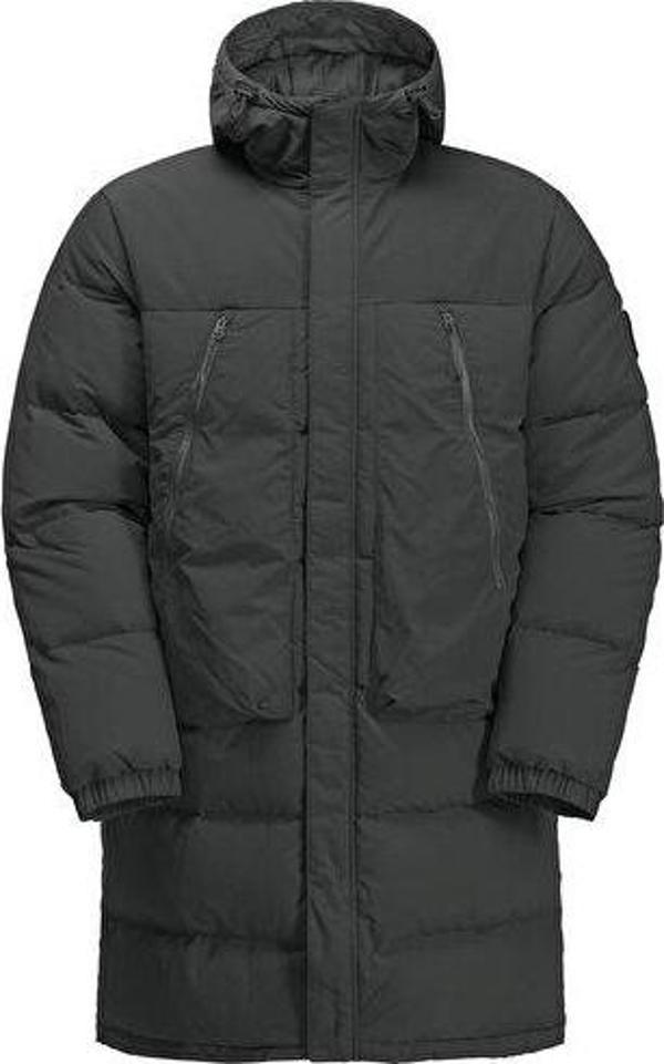 Jack Wolfskin Dellbrueck Long Jkt Unisex Outdoor Montu 1207551-6502 Siyah - Image 1