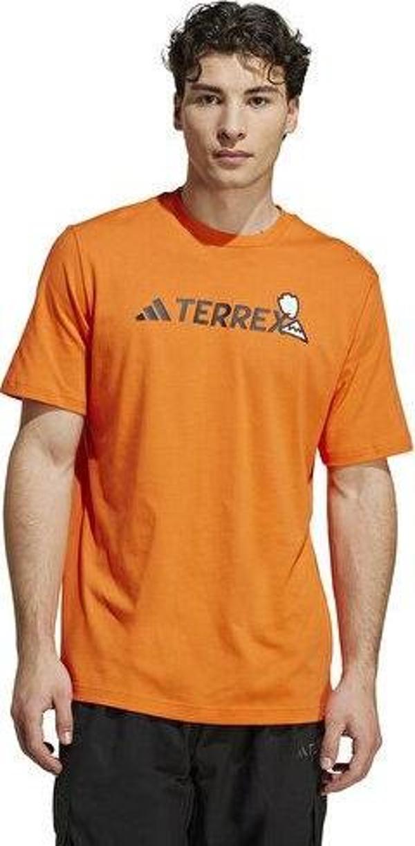 adidas Festival Tee Erkek Günlük Tişört JI9166 Sarı - Image 1