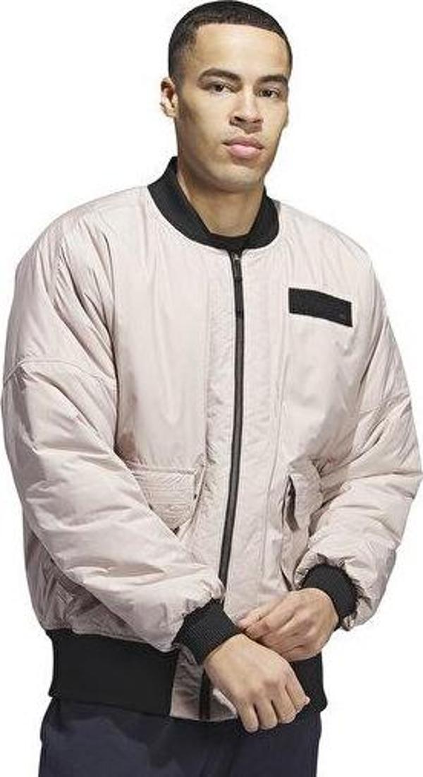 adidas M Prly Bmbr Jkt Erkek Günlük Ceket HR6982 Bej - Image 1