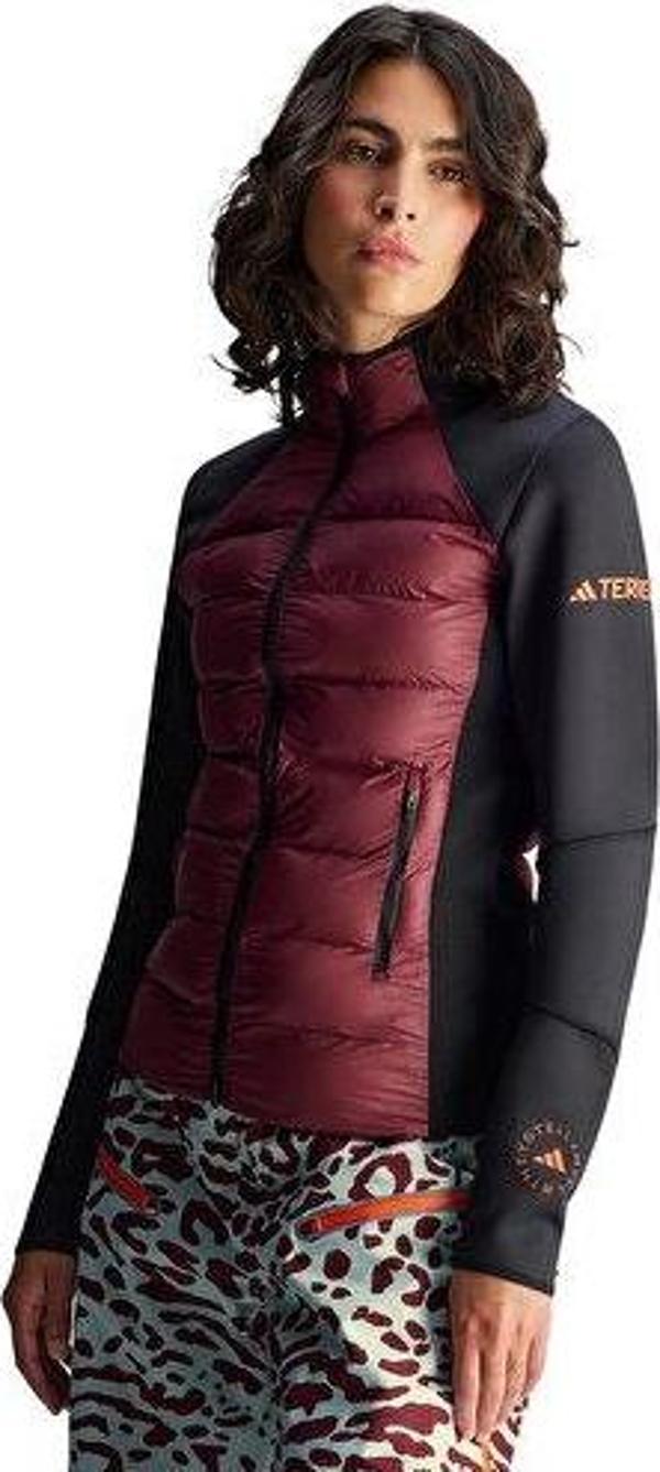 adidas By Stella McCartney x Terrex TrueNature Midlayer Kadın Outdoor Ceketi JE4080 Kırmızı - Image 1