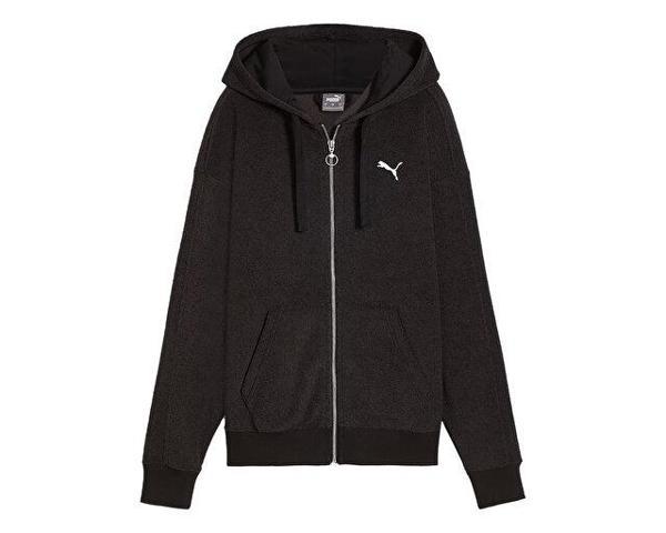Puma Her Full-Zip Hoodie Kadın Günlük Ceket 68163601 Siyah - Image 1